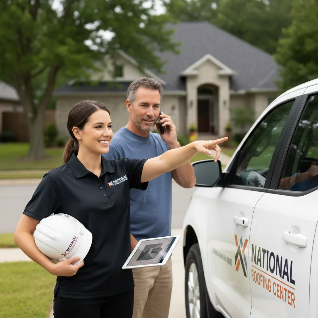 National Roofing Center customer support in Clarksville